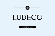 Ludeco Uppercase Modern Display Font, a Sans Serif Font by Wild Ones (Thumbnail 1 of 8)