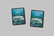 Realistic Tablet Mockup, an iPad Mockup by lamorastudio (Thumbnail 9 of 11)