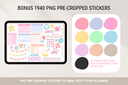 Digital Finance Planner + Stickers, a Templates & Theme by SunshineStudioBoutique (Thumbnail 5 of 9)