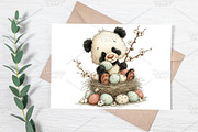 Whimsical Easter Animals Clipart PNG, an Illustration by Canvas Craft (Thumbnail 7 of 7)