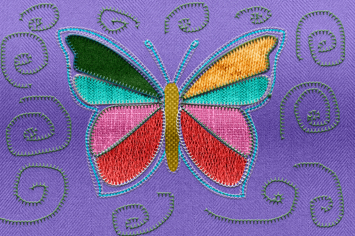 Velvet STYLES & STITCH BRUSHES PS, a Layer Style Add-On by Alexiva (Photo 6 of 6)