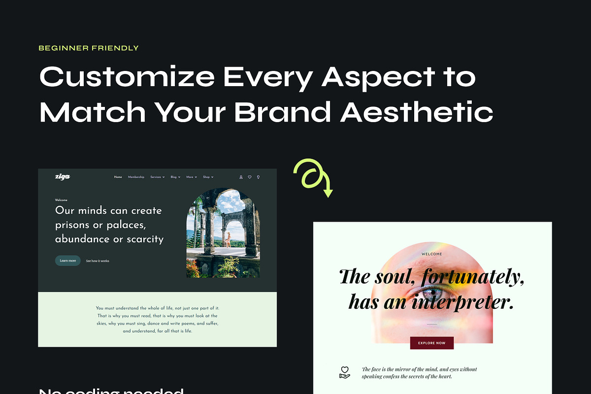 Life Coach Elementor Template Kit, a WordPress Template by Awakened Templates (Photo 4 of 6)