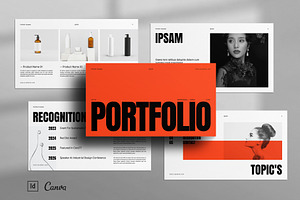 Design Portfolio Presentation Canva