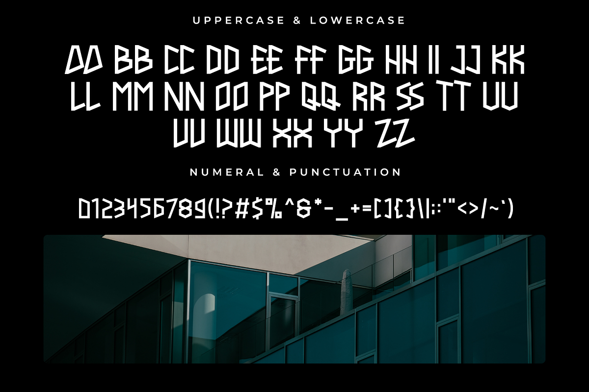 Reluxe – Modern Sans Serif Font, a Font by overlaytemplates (Photo 4 of 5)