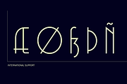 Quincento, a Sans Serif Font by Sharkshock (Thumbnail 3 of 6)