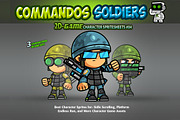 Soldiers Character Sprites 04, an Illustration by CreativeGameArt (Thumbnail 1 of 4)