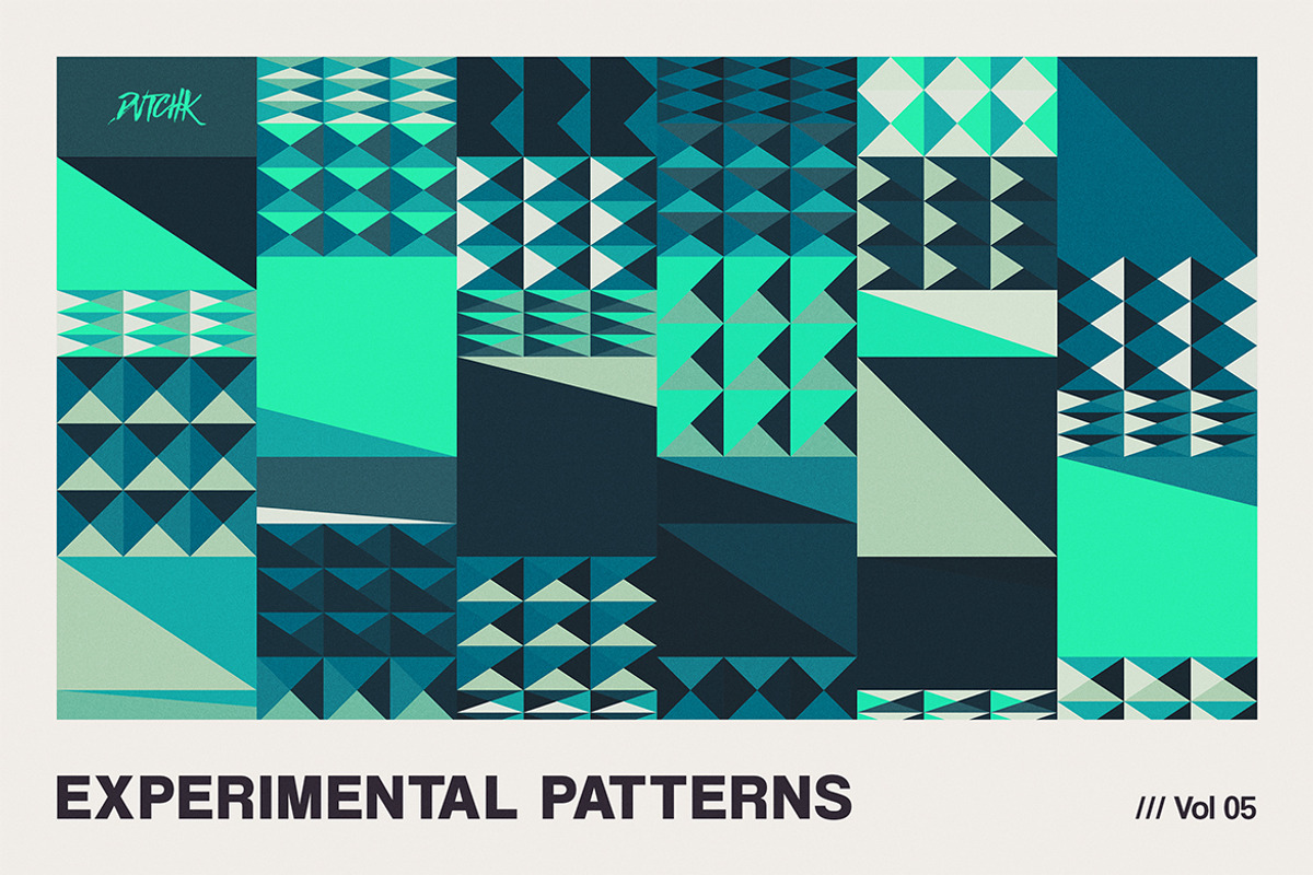 Experimental Geometric Patterns V05, a Pattern Graphic by dvtchk (Photo 3 of 5)