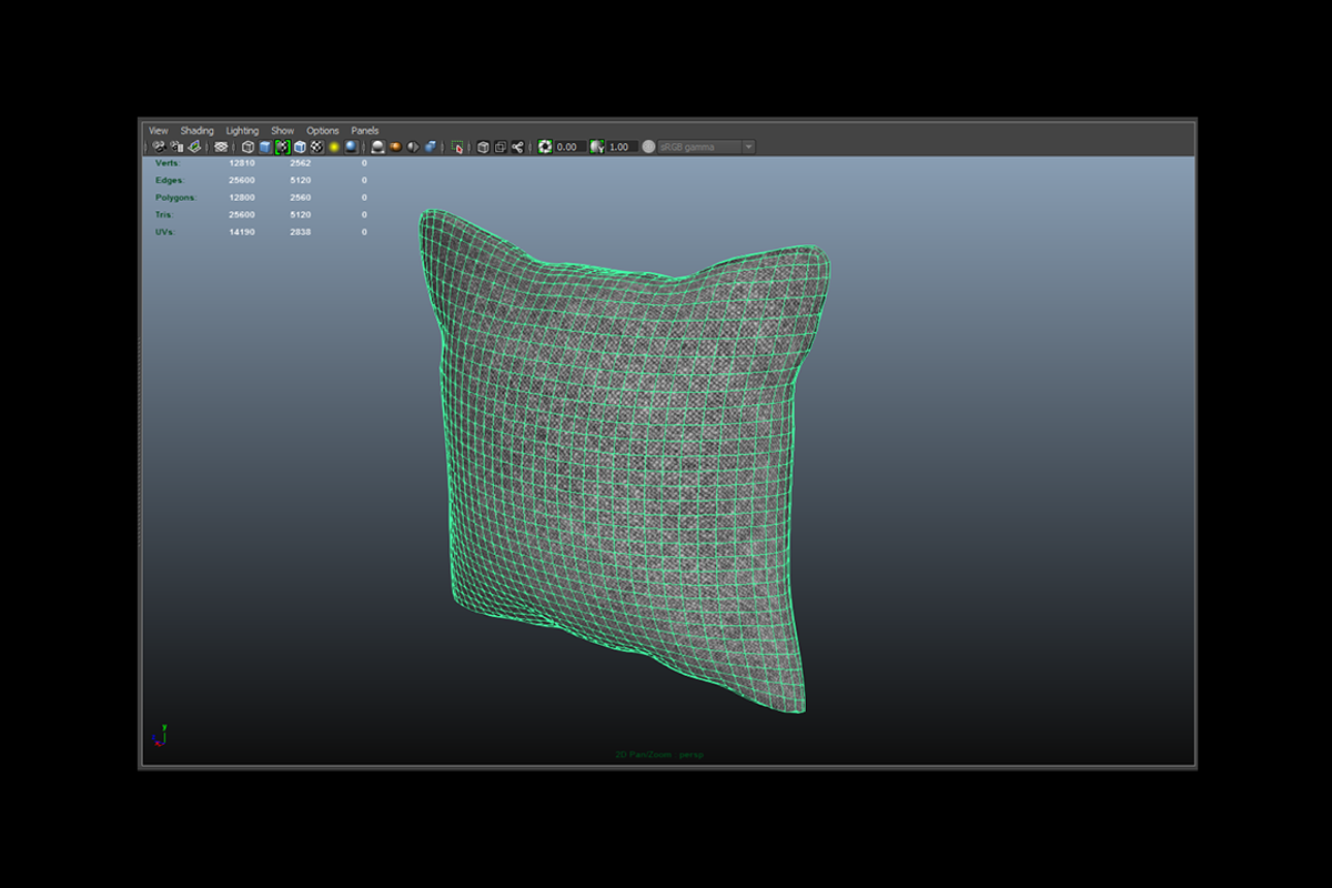 Couch Pillow, a 3D by Kindesigns (Photo 4 of 4)