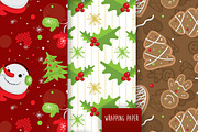 Christmas patterns, a Pattern Graphic by Cheeba Ribba Designs (Thumbnail 1 of 4)