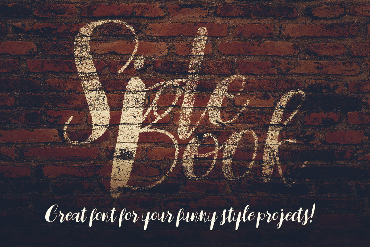 Sidebook Script Font preview 4