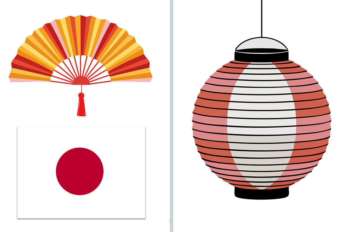 Japanese cultural elements, an Object Graphic by GreenStockPhotos (Photo 4 of 7)