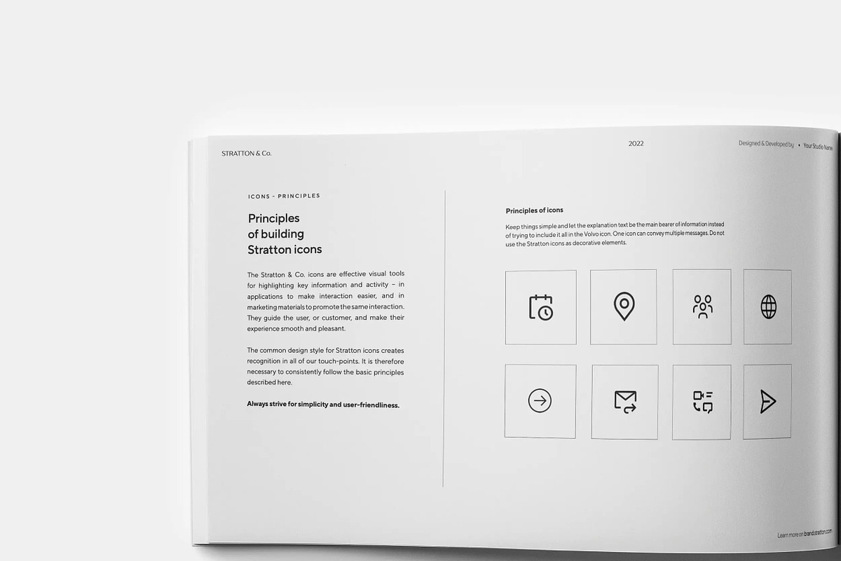73-Page Brand Style Guidelines, a Presentation Template by Smotrow Related (Photo 10 of 19)