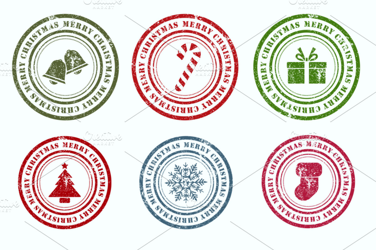 Christmas Circle Photoshop Brushes, a Brush Add-On by MDD Designs (Photo 5 of 5)