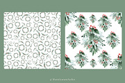 Watercolor Christmas Collection, a Decorative Illustration by MariaScaroniAtelier (Thumbnail 8 of 11)