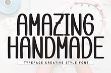 Amazing Handmade | Script Font