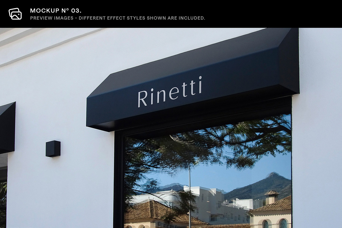 30 Signs & Facade Logo Mockups - V4, an Advertising Mockup by Asylab (Photo 10 of 38)