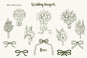 Coquette Ink Wedding Day Bundle, an Object Illustration by KathrineWatercolor (Thumbnail 7 of 14)