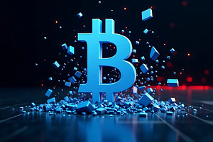 Bitcoin cryptocurrency digital, a Business Photo by Artonix