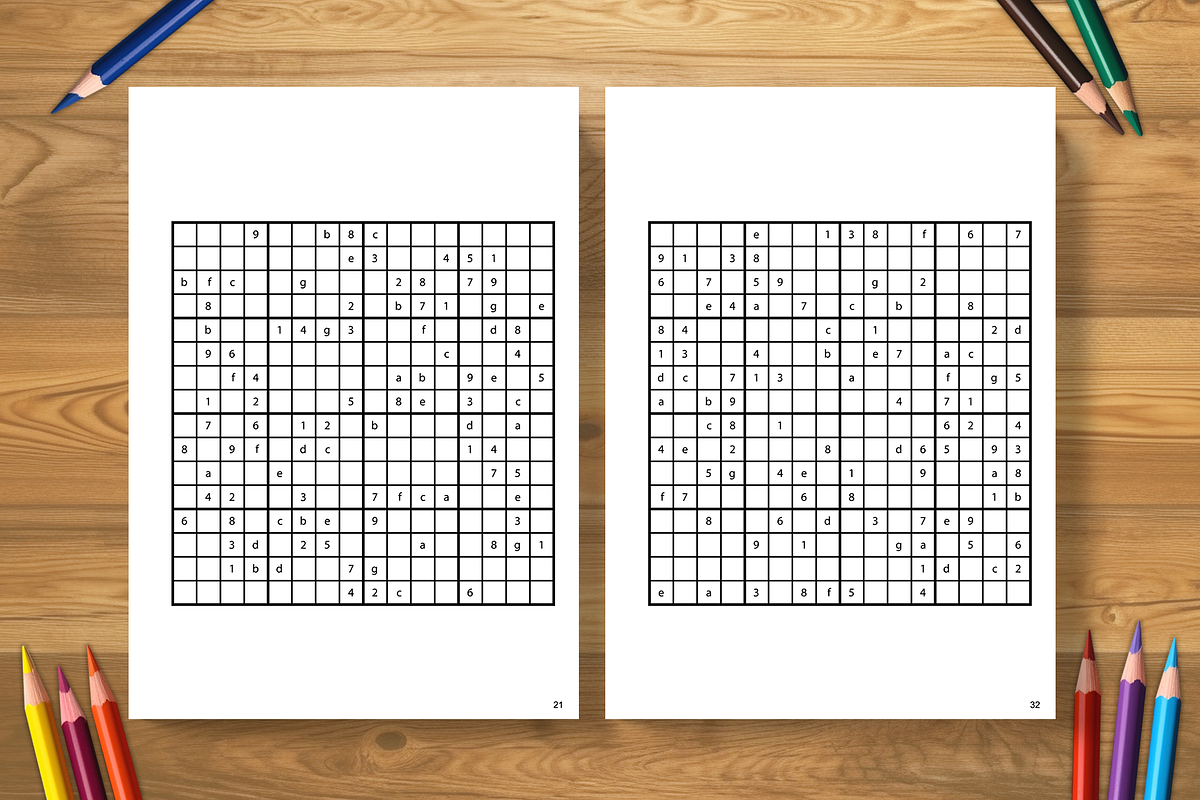 Sudoku 16x16 - 1 book (2025), an Illustration by Cruiz Studio (Photo 2 of 2)