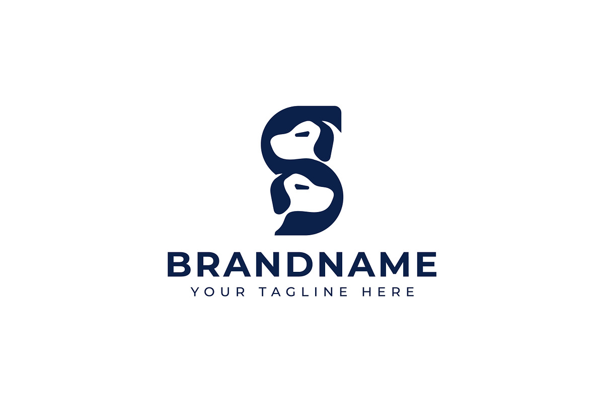 Letter S Dog Logo, a Branding & Logo Template by Pray Art Design Studio