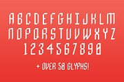 Metrix Display Font, a Font by jeffportaro (Thumbnail 2 of 2)