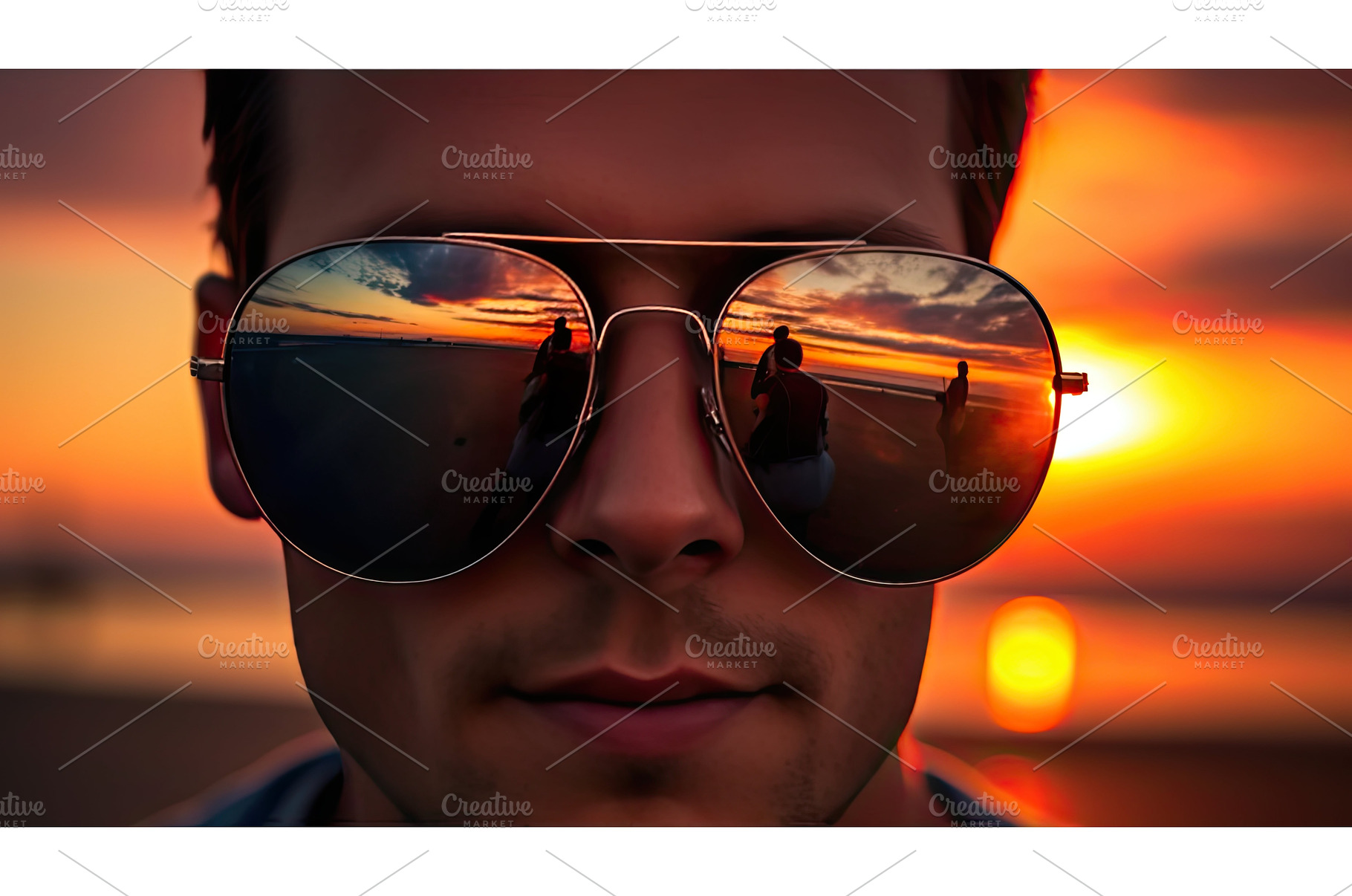 sunvibrant sunglasses dark ai, a Beauty & Fashion Photo by pikepicture