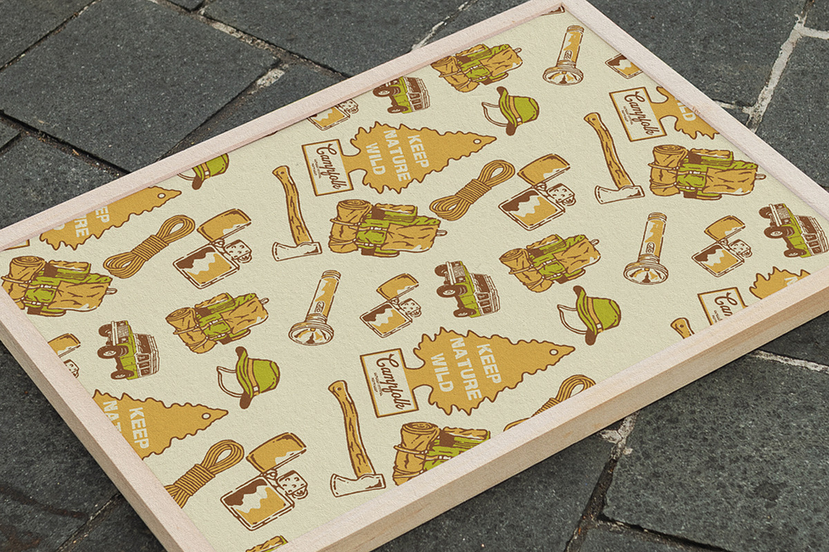 40 Outdoor Illustrations + Font use, an Object Illustration by Southerntown (Photo 2 of 10)