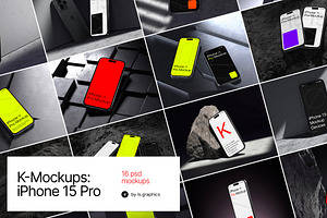 K-Mockups: iPhone 15 Pro