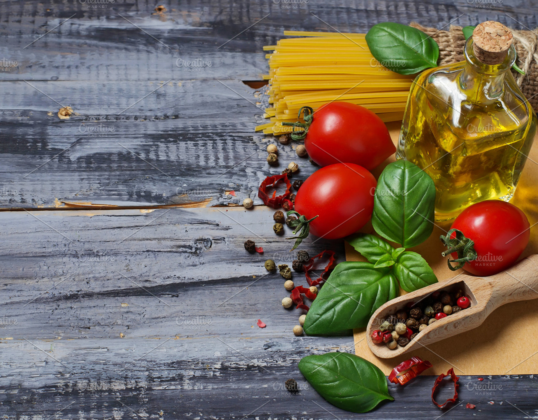 Italian food featuring spaghetti, food, and italian, a Food & Drink Photo by Yulia Furman