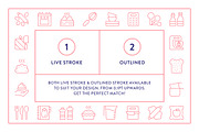 Cooking Line Icons, an Outline Icon by Made by Made (Thumbnail 4 of 7)