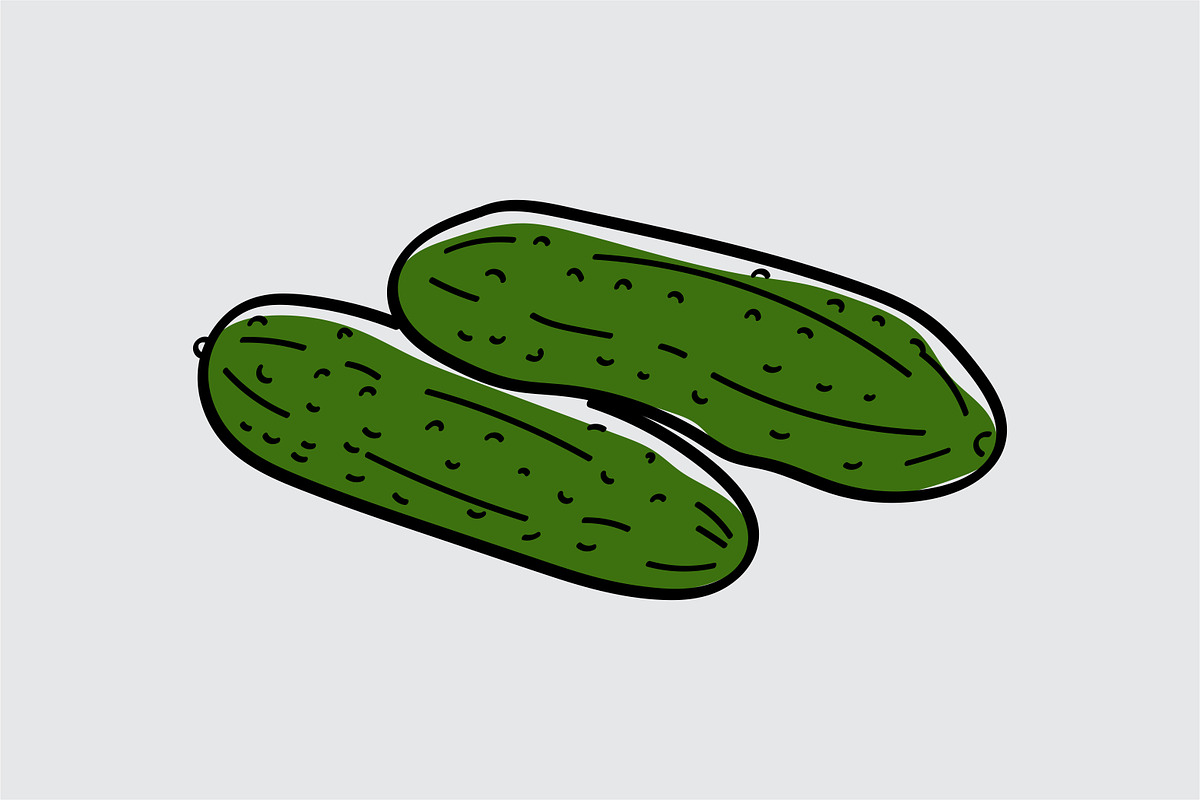 Vegetables 25 types of garden plants, an Object Graphic by Vintage Font Lab (Photo 15 of 26)