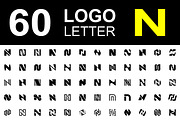 Set of letter N logo, a Branding & Logo Template by NataliiaVolyk (Thumbnail 1 of 3)