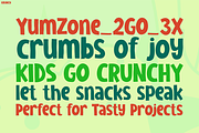 KRUNCH, a Sans Serif Font by Pinisi ART (Thumbnail 10 of 10)