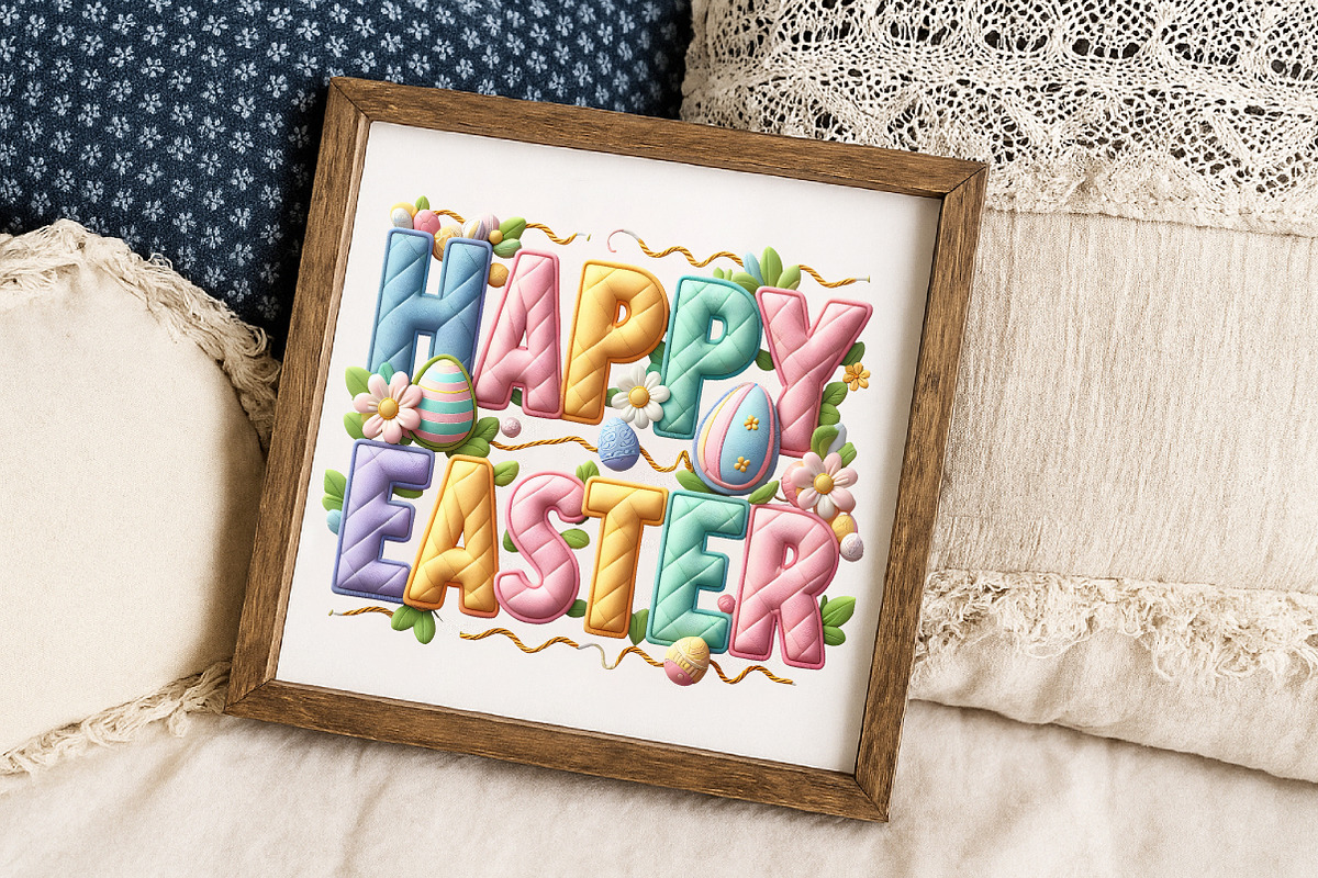 Happy Easter PNG Sublimation Designs, an Illustration by Libby Wishes (Photo 6 of 6)