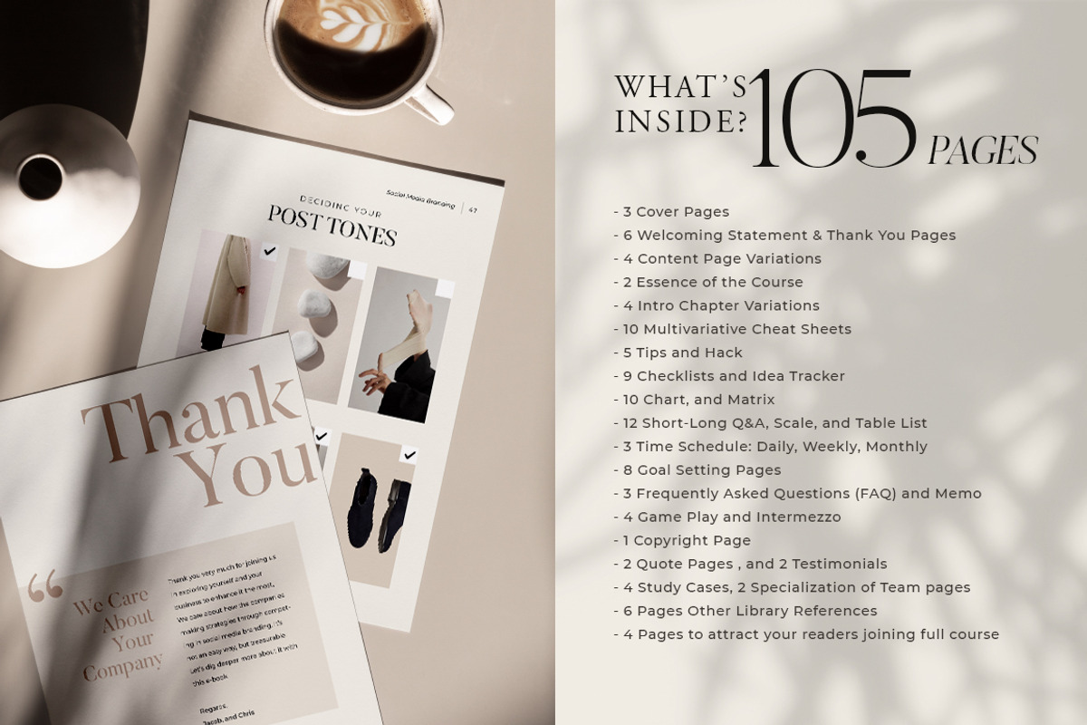 6 in 1 Bundle Coach Creator CANVA PS, a Magazine Template by Eviory (Photo 6 of 106)