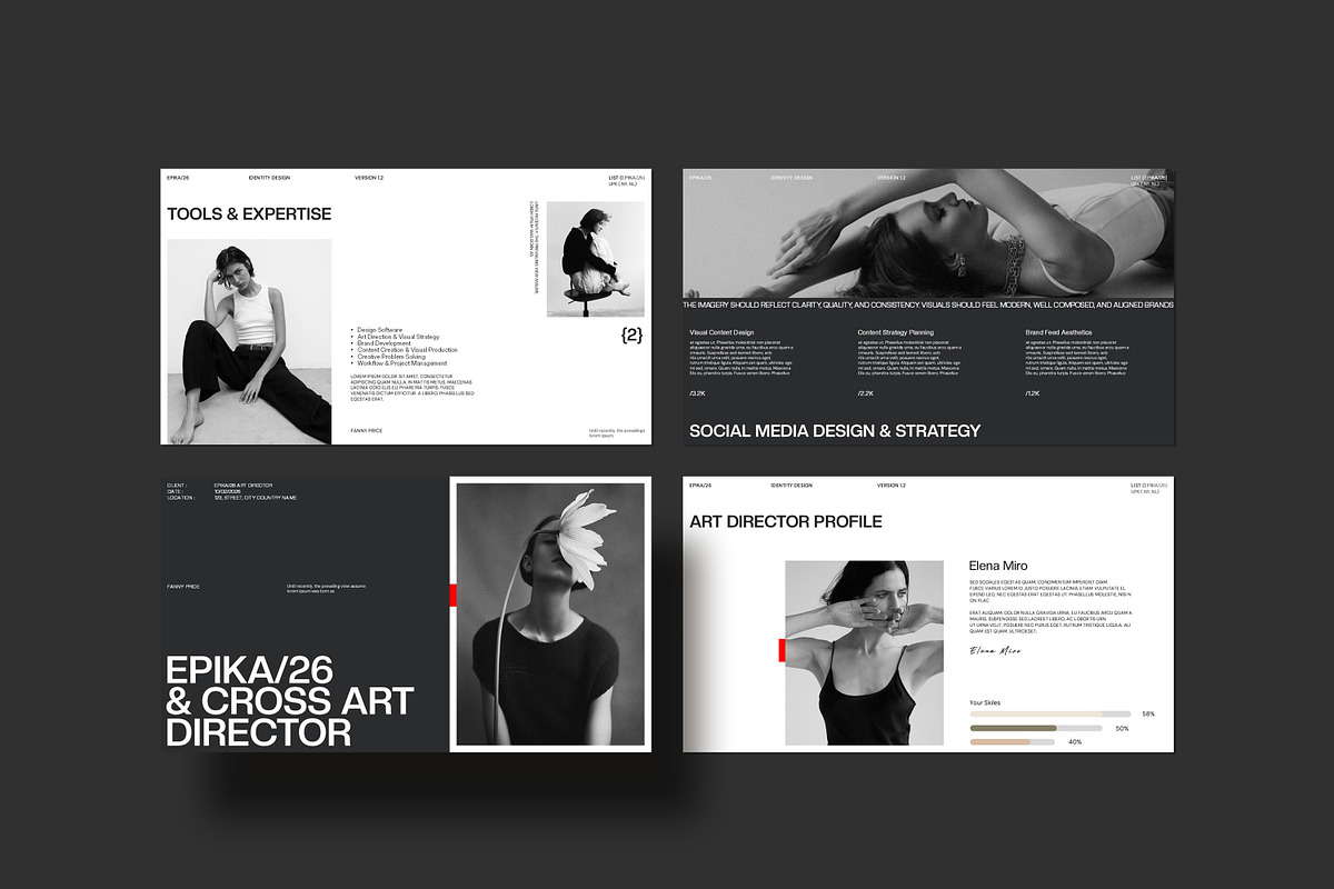 Epika/26 & Cross Art Director, a Presentation Template by CreativexGenius (Photo 10 of 11)