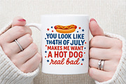 You Look Like the 4th of July PNG, an Illustration by Sublimation Artist (Thumbnail 7 of 9)
