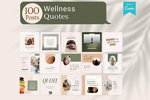 Wellness - Canva Templates