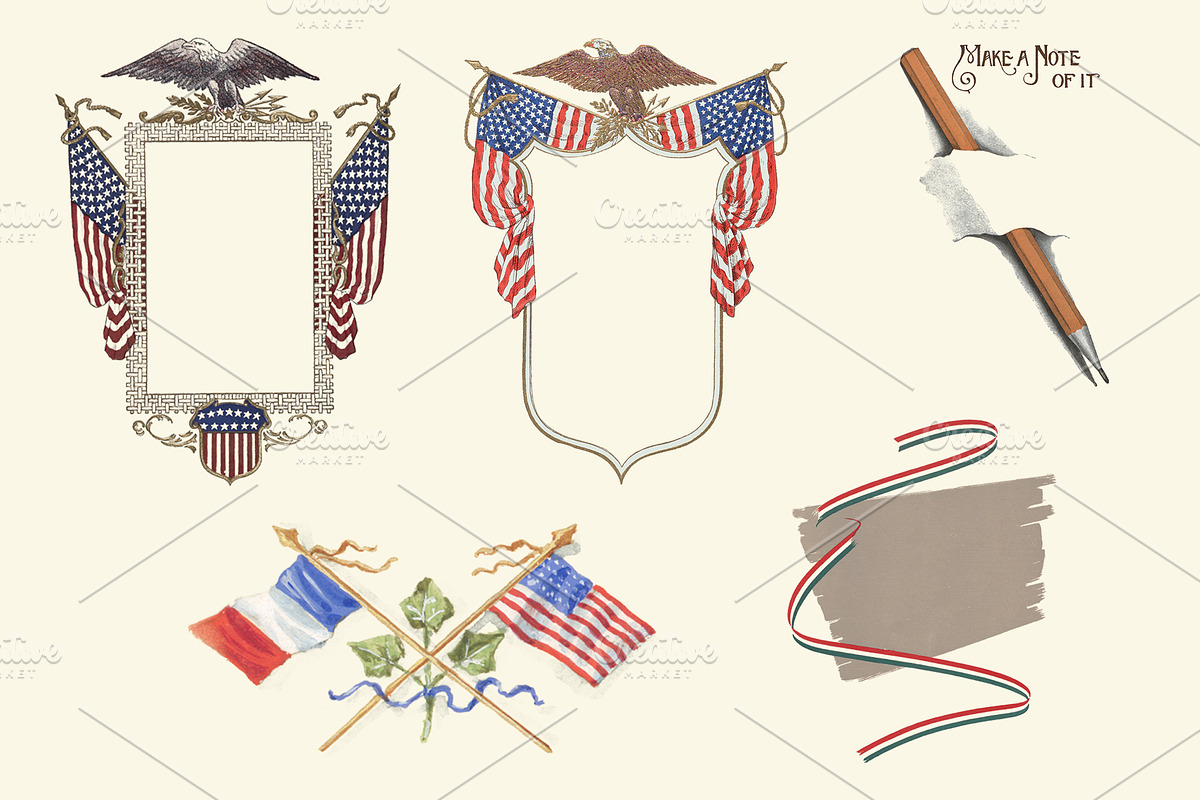 Vintage Holiday Graphics, an Illustration by Blue Line Design (Photo 15 of 15)