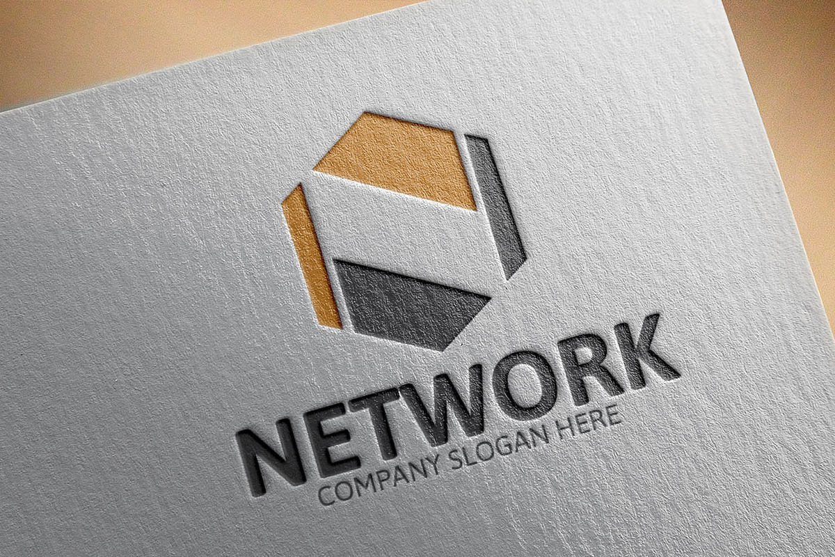 Network N Letter Logo, a Branding & Logo Template by Josuf Media