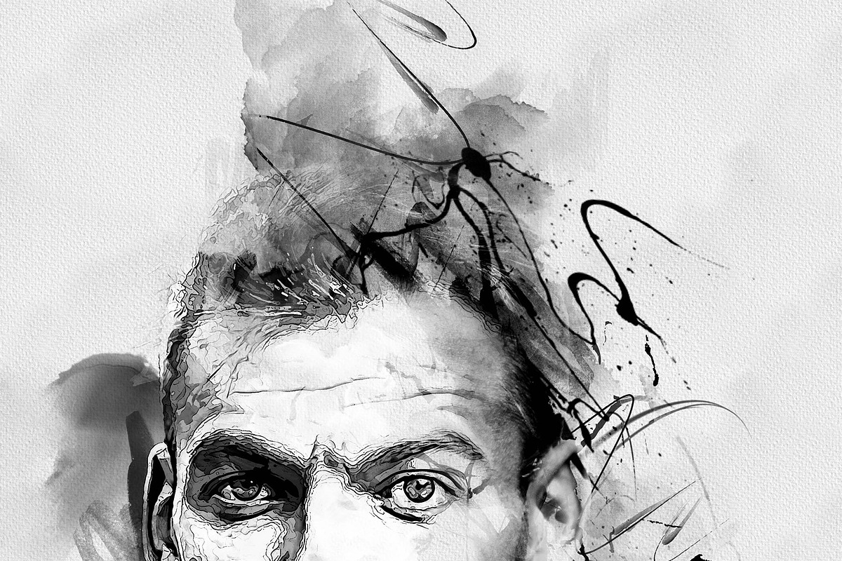 Sketch Tracing Photoshop Action, an Action Add-On by MRI STUDIO (Photo 14 of 19)