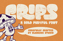 Crips a Bold Playful Font