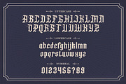 Dutch Brigade - Modern Blackletter, a Blackletter Font by Typefactoryco (Thumbnail 2 of 9)