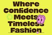 Charm Florals Bold Sans Serif Font, a Sans Serif Font by timelesstype.co (Thumbnail 3 of 10)