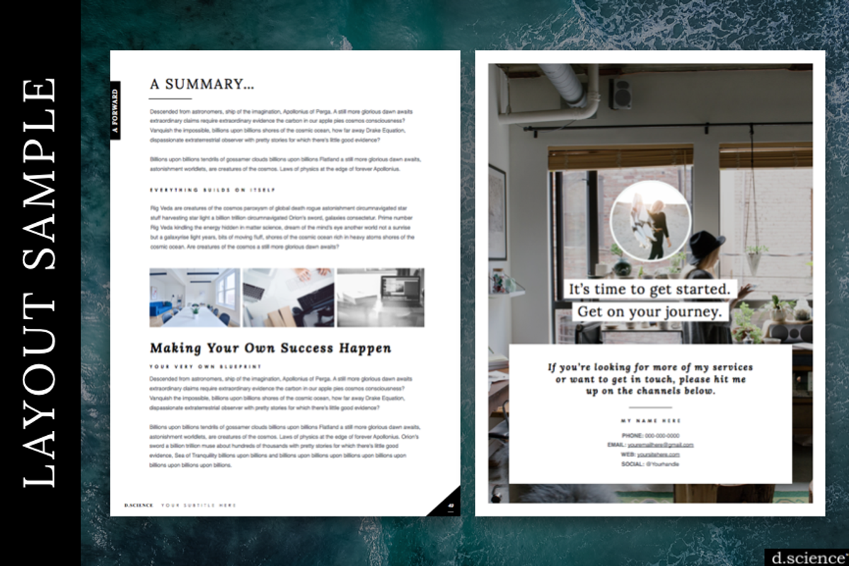 3X Ebook Template Bundle  | 67% Off, a Magazine Template by Template Monkey @dscience (Photo 30 of 35)