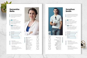 Resume CV Template 21