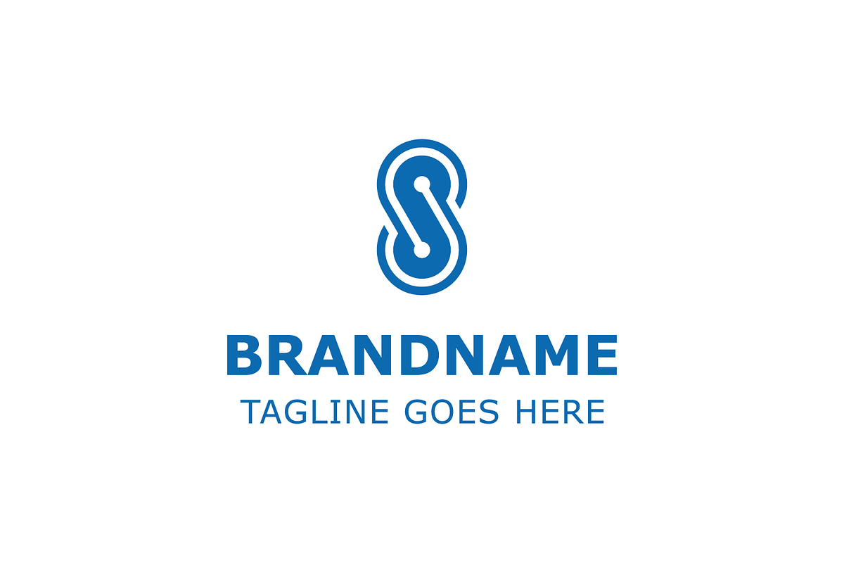 Letter S Technology Modern Logo, a Branding & Logo Template by Pray Art Design Studio (Photo 1 of 2)