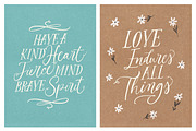 The Blooming Lovely Font Duo, a Script Font by Nicky Laatz (Thumbnail 8 of 28)