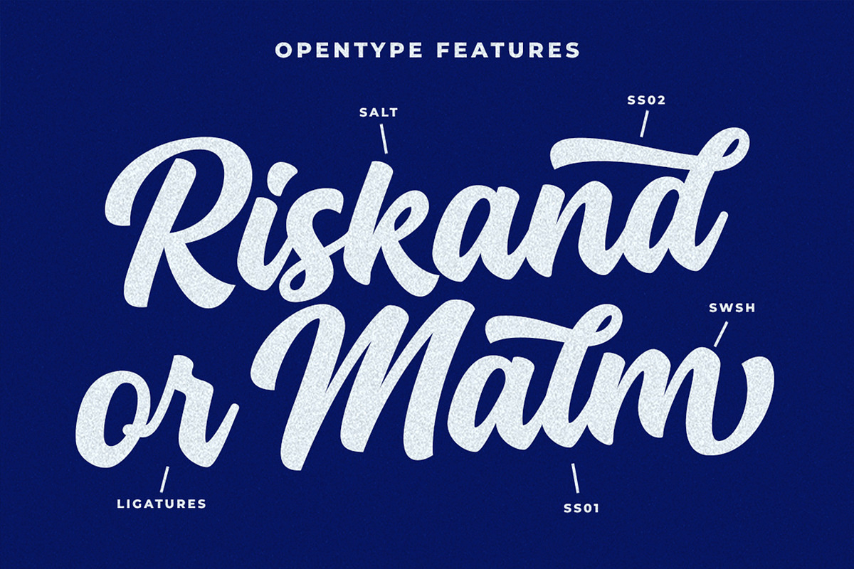 Backly Highs - Title Brand Font, a Script Font by Multype Studio (Photo 2 of 8)