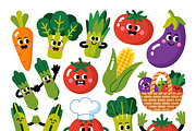 Vibrant Sticker Sheet Farming, a Stationery Template by MightyDesign (Thumbnail 2 of 6)